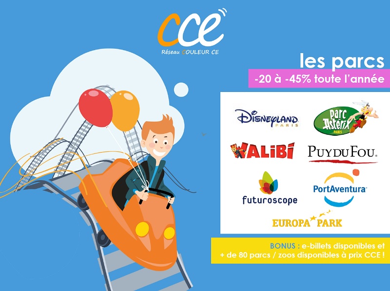 ACEF Avantages Parcs de loisirs